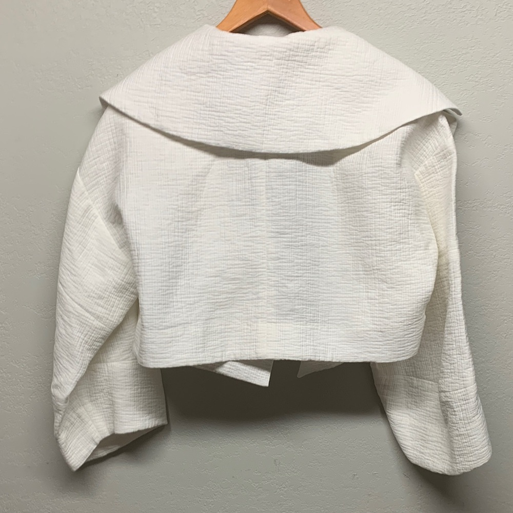 Rachel Comey Textured White Blazer - Picture 4 of 5